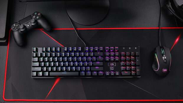  Redragon K556 best redragon wired gaming keyboard for pc gaming